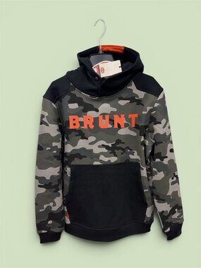 Camo Brunt Shevlin Hoodie, XL Men's Work Sweater, Brand New